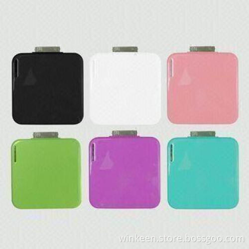 1,500mAh External Battery for iPhone, with Retractable Connector and Optional Colors/Design